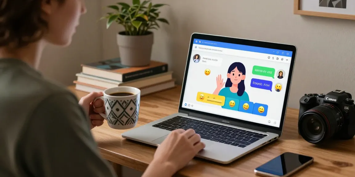 Dynamic engagement with crushon ai AI character in a cozy home office setting.
